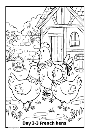 DAY 3-3 FRENCH HENS